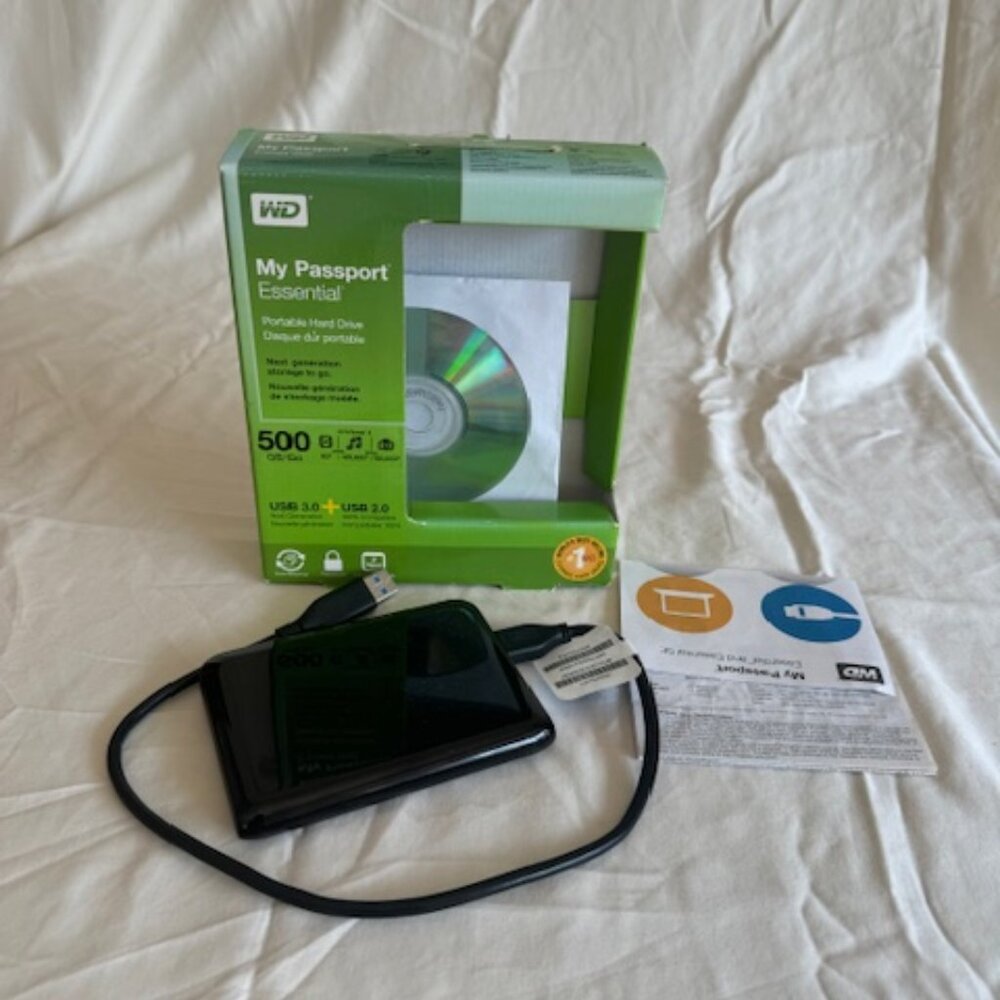WD My Passport 500GB